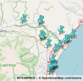Mappa Via degli Svevi, 95015 Linguaglossa CT, Italia (9.25421)