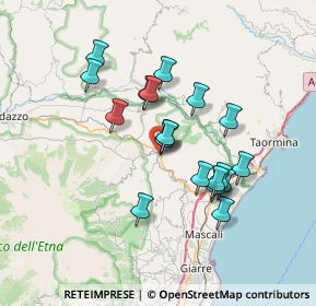 Mappa Piazza S. Rocco, 95015 Linguaglossa CT, Italia (6.62579)