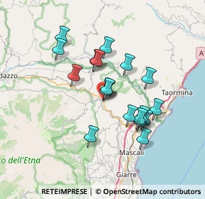 Mappa Via Nuova, 95015 Linguaglossa CT, Italia (6.6)