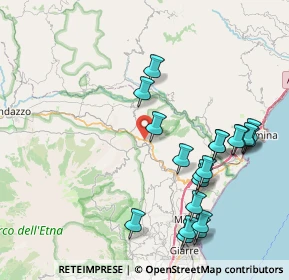 Mappa Via Libertà, 95015 Linguaglossa CT, Italia (9.951)