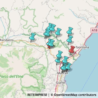Mappa Via S. Vito, 95015 Linguaglossa CT, Italia (6.95611)