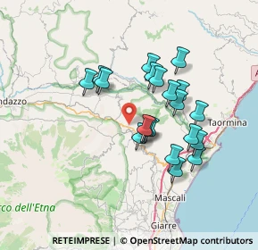 Mappa Via dell'Abbazia, 95015 Linguaglossa CT, Italia (6.631)