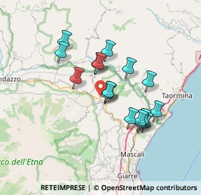 Mappa Via dell'Abbazia, 95015 Linguaglossa CT, Italia (6.45412)