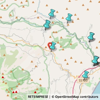 Mappa Via dell'Abbazia, 95015 Linguaglossa CT, Italia (6.7275)