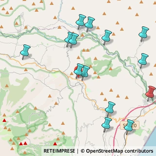 Mappa Via dell'Abbazia, 95015 Linguaglossa CT, Italia (5.82571)