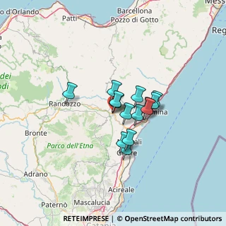 Mappa Via della Pace, 95015 Linguaglossa CT, Italia (9.60643)