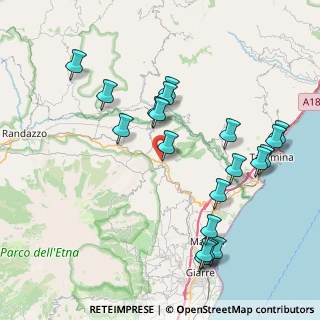 Mappa Via Territta Bianca, 95015 Linguaglossa CT, Italia (9.7325)