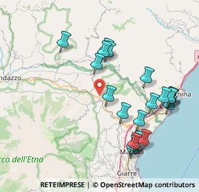 Mappa Via Territta Bianca, 95015 Linguaglossa CT, Italia (9.3055)