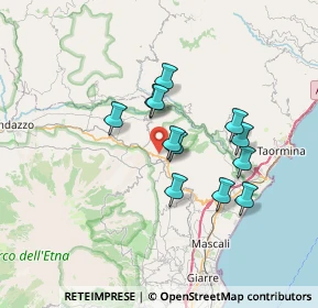 Mappa Via Territta Bianca, 95015 Linguaglossa CT, Italia (6.20333)