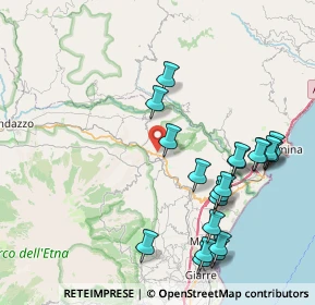 Mappa Via Territta Bianca, 95015 Linguaglossa CT, Italia (10.044)