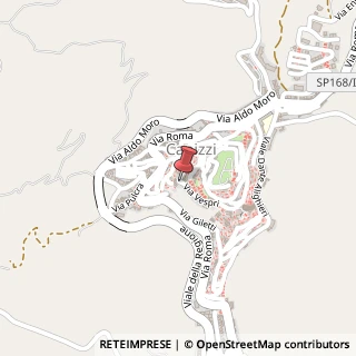 Mappa Via Vespri, 17, 98031 Capizzi ME, Italia, 98031 Capizzi, Messina (Sicilia)