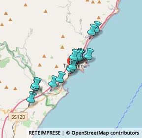 Mappa 98030 Taormina ME, Italia (2.74667)