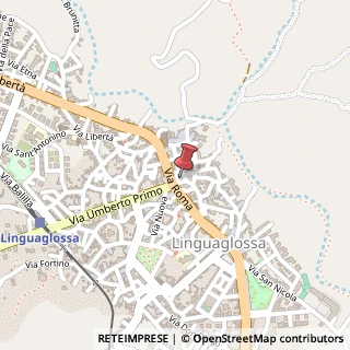 Mappa Piazza Santo Calì, 12, 95015 Linguaglossa, Catania (Sicilia)