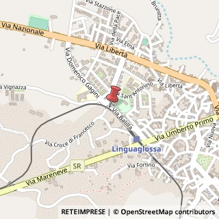 Mappa Via Balilla,  30, 95015 Linguaglossa, Catania (Sicilia)