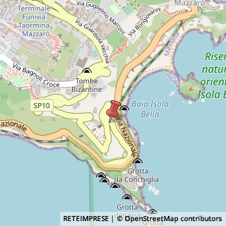 Mappa Via Luigi Pirandello, 20, 98039 Taormina, Messina (Sicilia)