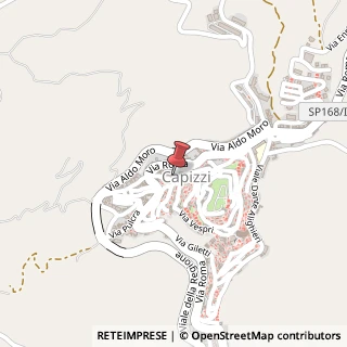 Mappa Piazza Umberto I, 19, 98031 Capizzi, Messina (Sicilia)
