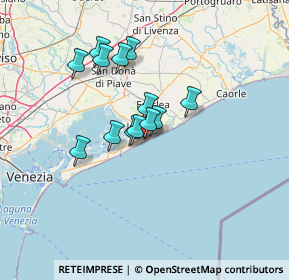 Mappa Via Dante Alighieri 7° Accesso al Mare, 30016 Lido di Jesolo VE, Italia (10.18538)