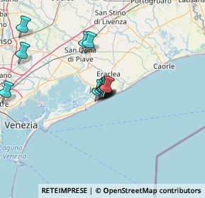 Mappa Via Dante Alighieri 7° Accesso al Mare, 30016 Lido di Jesolo VE, Italia (14.88933)