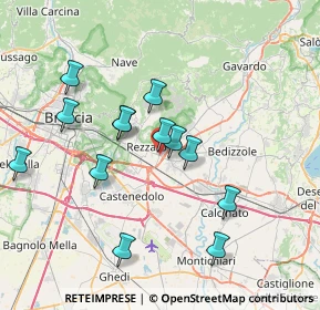 Mappa Via Bronzetti Narciso, 25086 Rezzato BS, Italia (7.02846)