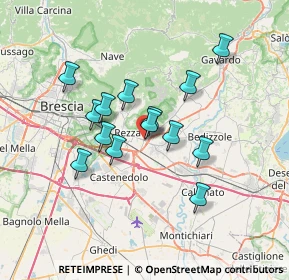 Mappa Via Bronzetti Narciso, 25086 Rezzato BS, Italia (5.65643)