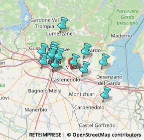 Mappa Via Bronzetti Narciso, 25086 Rezzato BS, Italia (10.252)