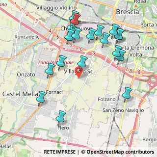 Mappa Traversa XII Sereno, 25125 Brescia BS, Italia (2.2405)