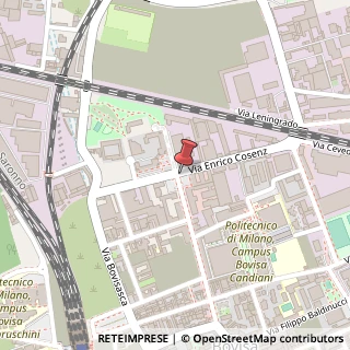Mappa Via Giovanni Durando, 38, 20158 Milano, Milano (Lombardia)