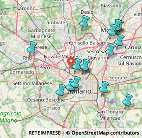 Mappa Via Enrico Cosenz, 20158 Milano MI, Italia (8.25813)