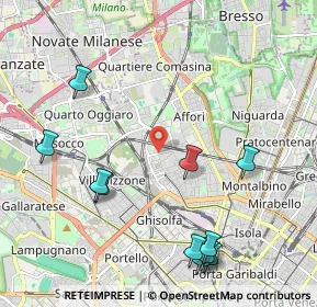 Mappa Via Enrico Cosenz, 20158 Milano MI, Italia (2.50636)