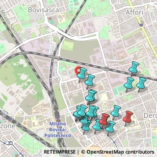Mappa Via Enrico Cosenz, 20158 Milano MI, Italia (0.629)