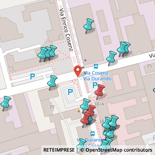 Mappa Via Enrico Cosenz, 20158 Milano MI, Italia (0.1)