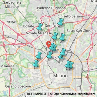 Mappa Via Enrico Cosenz, 20158 Milano MI, Italia (3.01077)