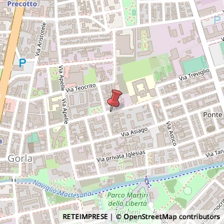 Mappa DI Fronte Al Civico, 62, 20128 Milano, Milano (Lombardia)