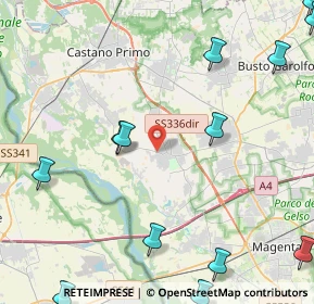 Mappa Viale Cimitero, 20012 Cuggiono MI, Italia (6.64933)