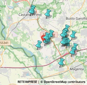Mappa Viale Cimitero, 20012 Cuggiono MI, Italia (3.5035)