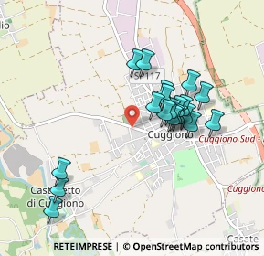 Mappa Viale Cimitero, 20012 Cuggiono MI, Italia (0.808)