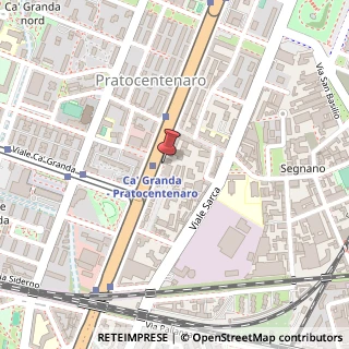 Mappa Viale Fulvio Testi, 62, 20125 Milano, Milano (Lombardia)