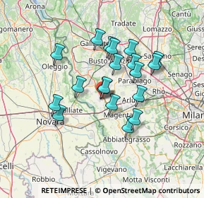 Mappa Via Varese, 20012 Cuggiono MI, Italia (11.44421)