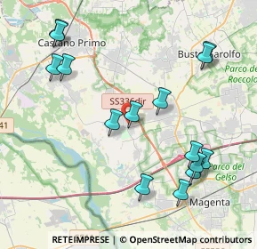 Mappa Via Varese, 20012 Cuggiono MI, Italia (4.54333)