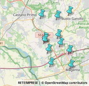 Mappa Via Varese, 20012 Cuggiono MI, Italia (3.42)