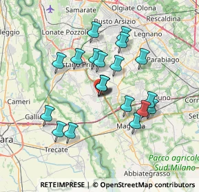 Mappa Via Varese, 20012 Cuggiono MI, Italia (6.097)