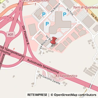Mappa Via Brescia, 37, 36040 Torri di Quartesolo, Vicenza (Veneto)