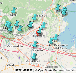 Mappa SP 28, 25081 Bedizzole BS, Italia (8.9665)