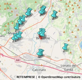 Mappa SP 28, 25081 Bedizzole BS, Italia (3.9635)