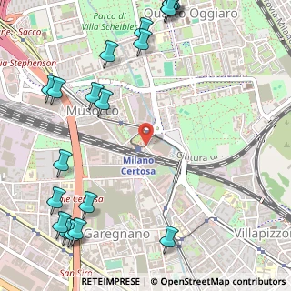 Mappa Via Mario del Monaco, 20157 Milano MI, Italia (0.799)
