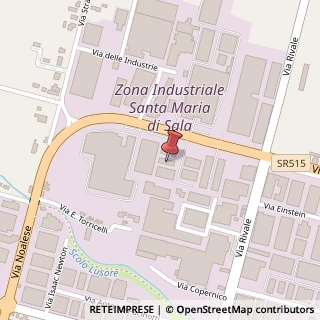 Mappa Via Carlo Spallanzani, 4, 30036 Santa Maria di Sala, Venezia (Veneto)