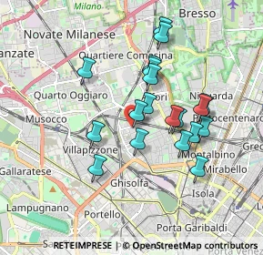 Mappa XTRACT LOGISTICS S.L.U, 20158 Milano MI, Italia (1.56)