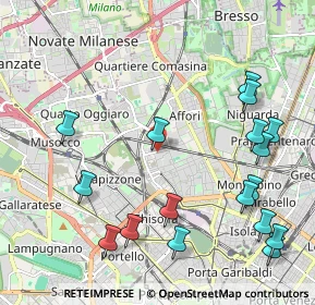 Mappa XTRACT LOGISTICS S.L.U, 20158 Milano MI, Italia (2.54059)