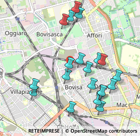 Mappa XTRACT LOGISTICS S.L.U, 20158 Milano MI, Italia (1.0325)