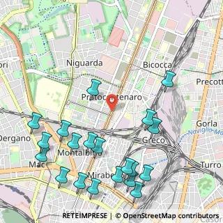 Mappa Viale Fulvio Testi, 20125 Milano MI, Italia (1.3445)
